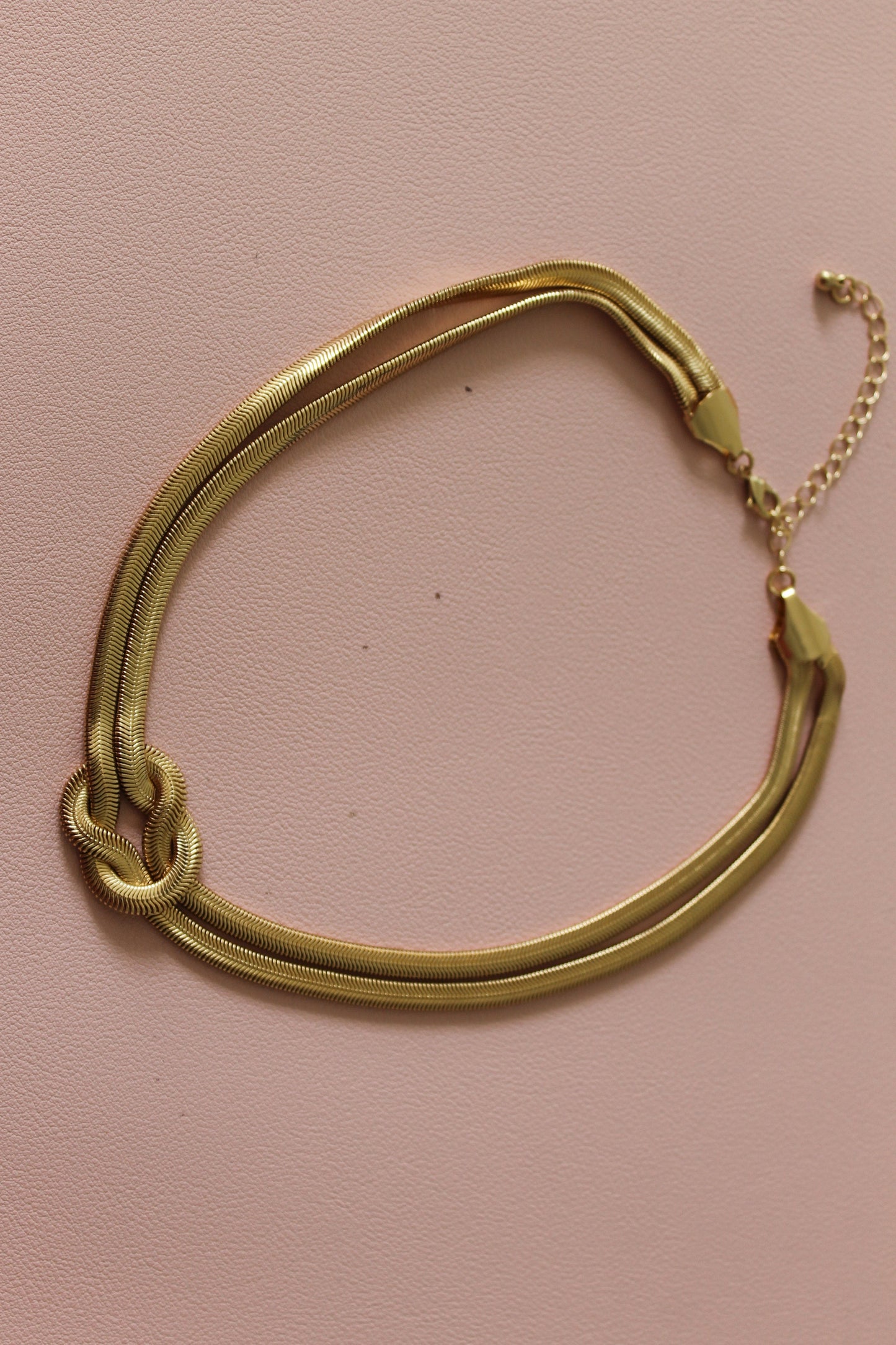 Gold Knot Necklace