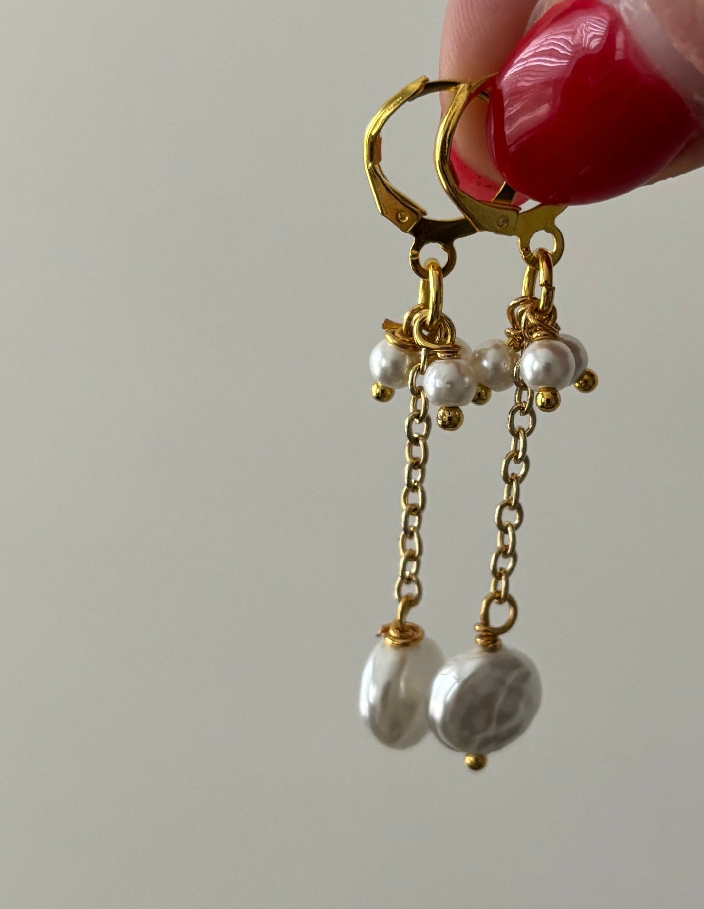 Whimsy Pearl Dangles