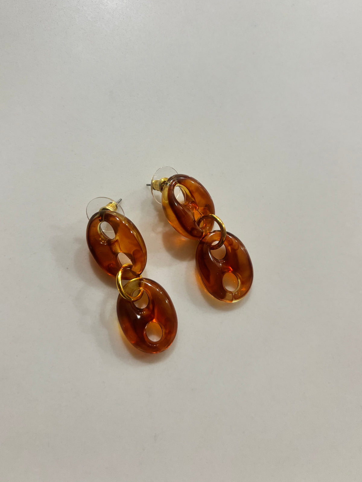 Tortoise Dangle Studs