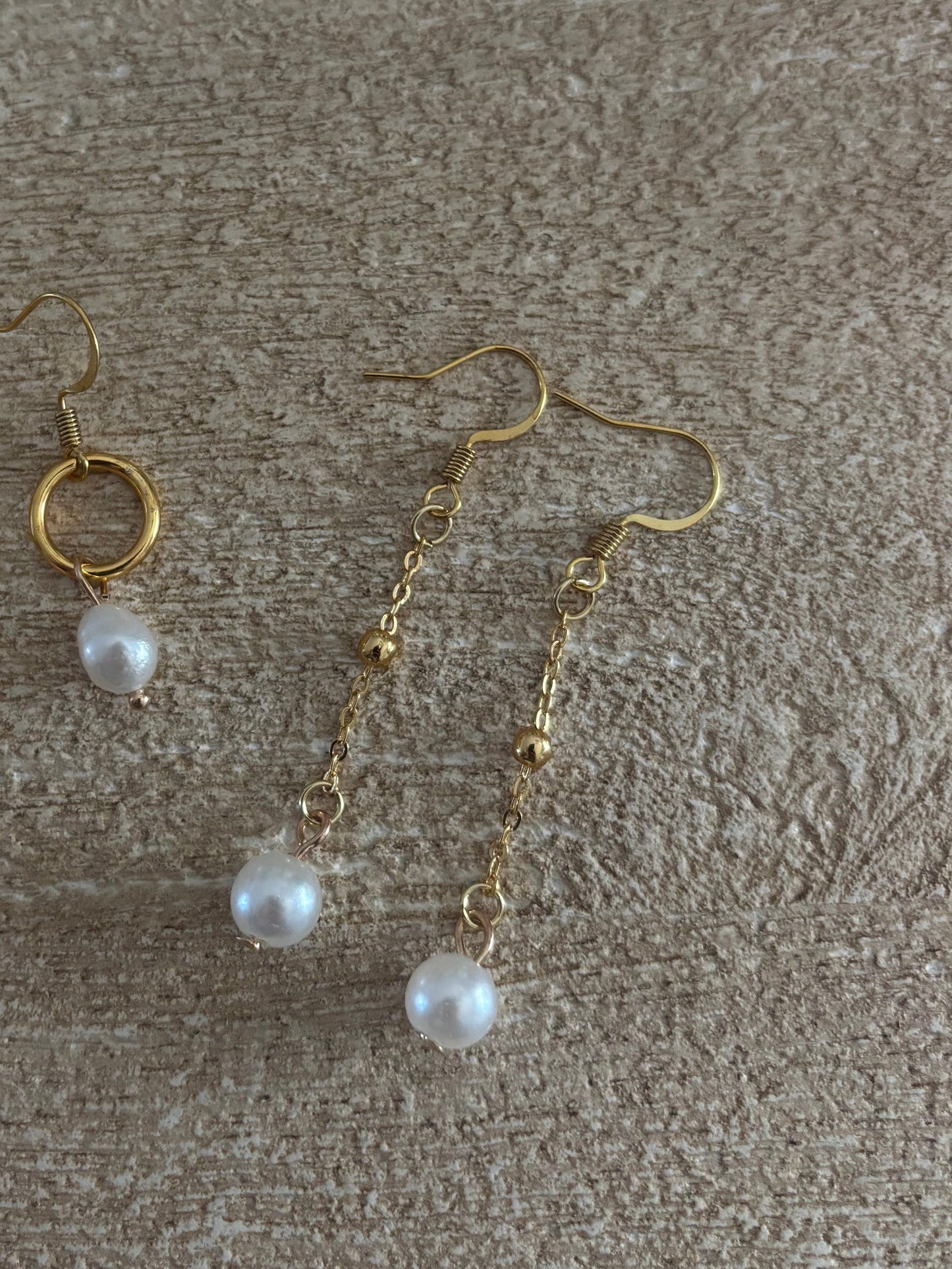 Pearl Dangle Earrings
